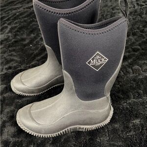 Muck Boot Company Youth Black Waterproof Boots